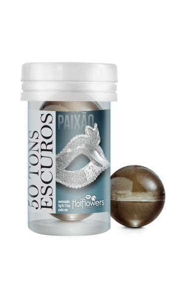 Гель на масляной основе в шариках "50 Tons Passion" возбуждающий, 2шт 